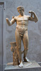 Roman Copy of the Diadoumenos by Polykleitos in the Metropolitan Museum of Art, July 2007