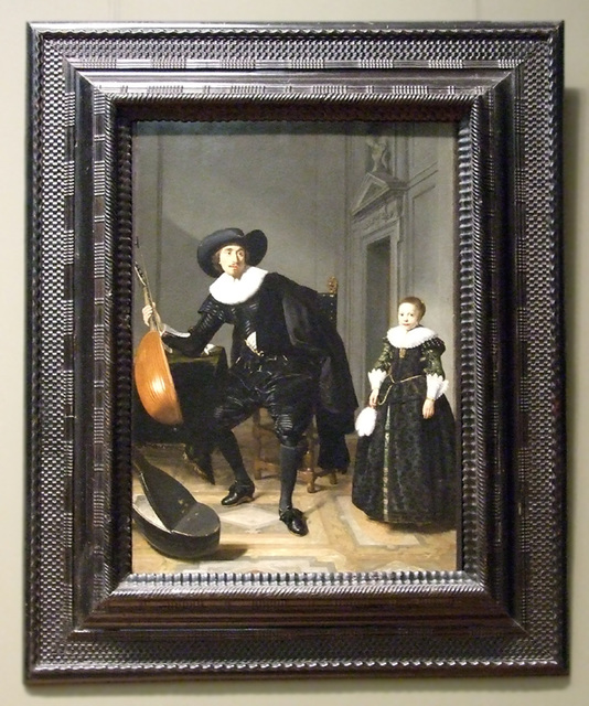 A Musician and His Daughter by De Keyser in the Metropolitan Museum of Art, January 2010