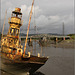 Lightship aground