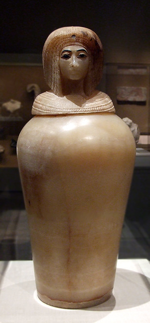 Canopic Jar in the Metropolitan Museum of Art, December 2007