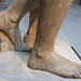 Detail of the Feet of the Wounded Amazon in the Metropolitan Museum of Art,  July 2007
