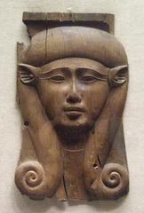 Panel from a Hathor Column in the Metropolitan Museum of Art, November 2010