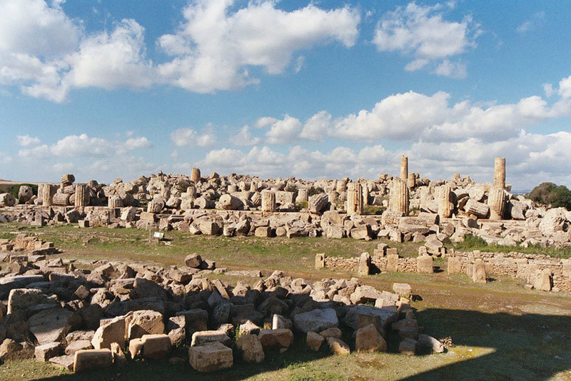 Fragments of Temples E, F, & G at Selinunte, 2005