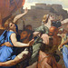 Detail of The Abduction of the Sabine Women by Poussin in the Metropolitan Museum of Art, December 2007