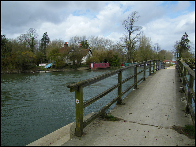 footbridge at Medley