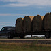 Hay Bales Going from Point A to Point B