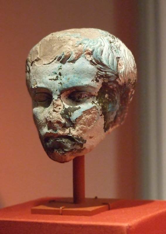 Head of Augustus in the Metropolitan Museum of Art, Septenber 2010