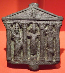 Plaque Representing a Greco-Roman Type Temple with Corinthian Columns in the Metropolitan Museum of Art, March 2010