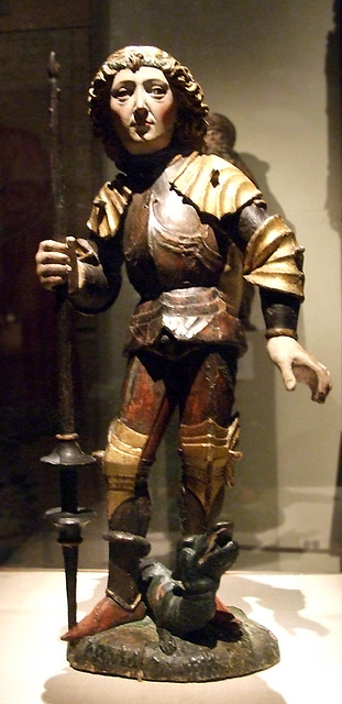 Saint George in the Metropolitan Museum of Art, January 2008