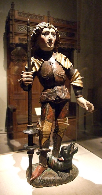 Saint George in the Metropolitan Museum of Art, January 2008