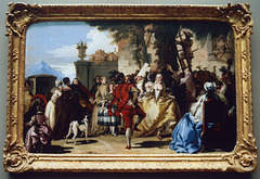 A Dance in the Country by Tiepolo in the Metropolitan Museum of Art, Feb. 2007
