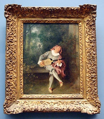 Mezzetin by Watteau in the Metropolitan Museum of Art, December 2007