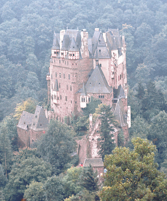Mosel Castle Eltz in 1969 (055z)