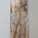 Detail of a Marble Stele of a Youth and a Little Girl in the Metropolitan Museum of Art, September 2009