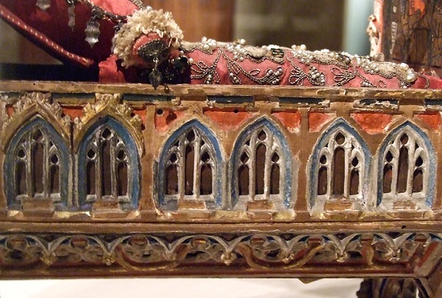 Detail of the Crib of the Infant Jesus in the Metropolitan Museum of Art, January 2008
