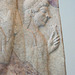 Detail of a Marble Stele of a Youth and a Little Girl in the Metropolitan Museum of Art, September 2009