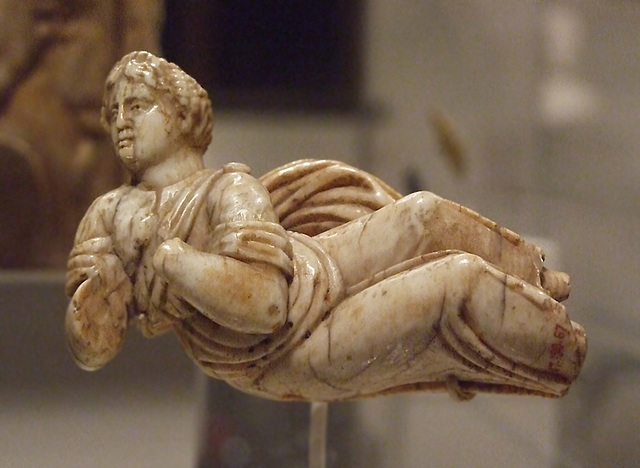 Ivory Statuette of a Reclining Woman in the Metropolitan Museum of Art, October 2010