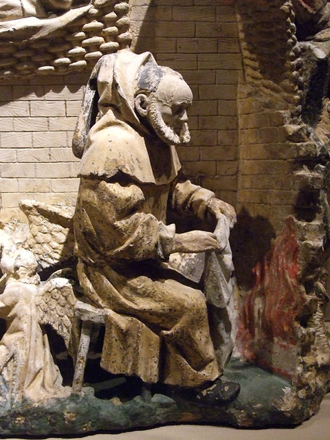 Detail of a Nativity Relief in the Metropolitan Museum of Art, March 2009