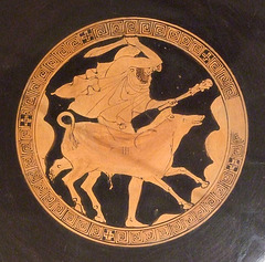 Detail of a Kylix Attributed to the Penthesilea Painter in the Metropolitan Museum of Art, November 2010