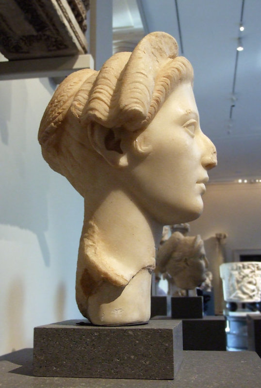 Marble Portrait of a Young Trajanic Woman in the Metropolitan Museum of Art, November 2008