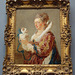 Portrait of a Woman with a Dog by Fragonard in the Metropolitan Museum of Art,  March 2011
