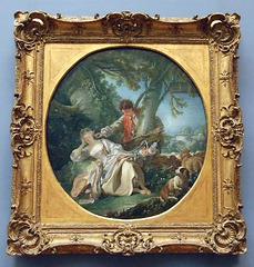 The Interrupted Sleep by Boucher in the Metropolitan Museum of Art, January 2010