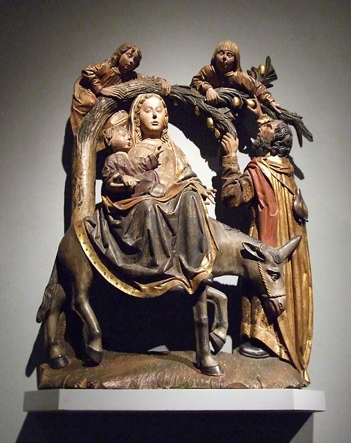 The Miracle of the Palm Tree on the Flight into Egypt in the Metropolitan Museum of Art, March 2009
