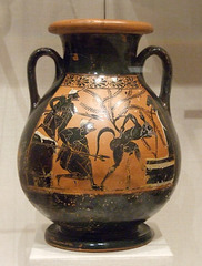 Terracotta Pelike Attributed to the Acheloos Painter in the Metropolitan Museum of Art, November 2010