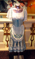 Belle's Blue and White Dress from Beauty & the Beast on Broadway  in the Disney Store on 5th Avenue, August 2007