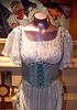 Detail of Belle's Blue and White Dress from Beauty & the Beast on Broadway  in the Disney Store on 5th Avenue, August 2007
