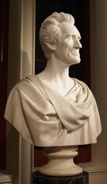 Andrew Jackson by Hiram Powers in the Metropolitan Museum of Art, September 2008