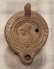 Terracotta Oil Lamp found in Cyprus in the Metropolitan Museum of Art, November 2010
