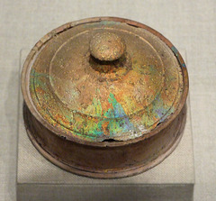 Glass Pyxis in the Metropolitan Museum of Art, November 2010