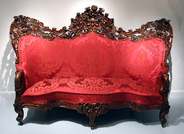 Sofa in the Metropolitan Museum of Art, June 2009