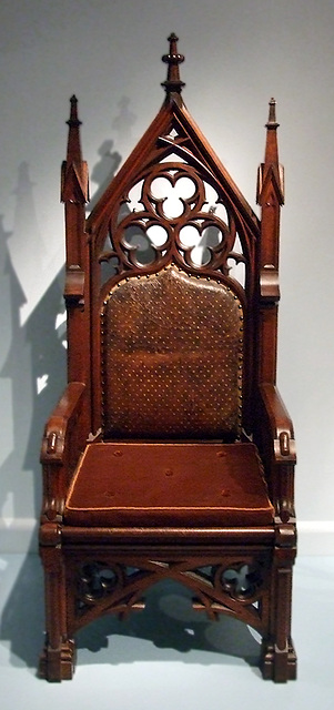 Armchair in the Metropolitan Museum of Art, June 2009