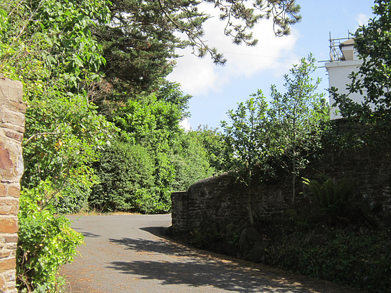 Next door's driveway