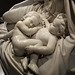 Detail of Latona and her Children, Apollo and Diana by William Henry Rinehart in the Metropolitan Museum of Art, Jan. 2010