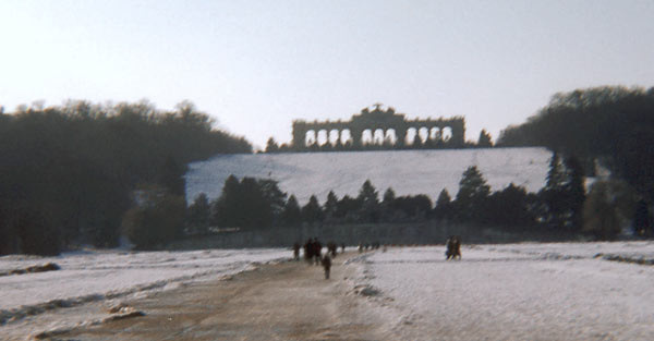 Vienna Schonbrunn Gardens, Winter 1969 (026)