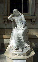 Cleopatra by William Wetmore Story in the Metropolitan Museum of Art, June 2009