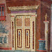 Detail of a Gate or Doorway the Bedroom from the Roman Villa of Villa of P. Fannius Synistor at Boscoreale in the Metropolitan Museum of Art, Sept. 2007