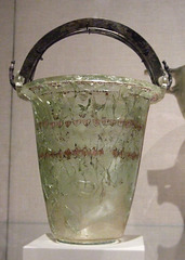 Glass Situla with Silver Handles in the Metropolitan Museum of Art, November 2010