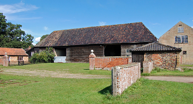 21. Park Farm, Henham, Suffolk. Building A Exterior  from WSW