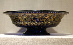 Glass Drinking Bowl with a Fish Scale Pattern in the Metropolitan Museum of Art, January 2010