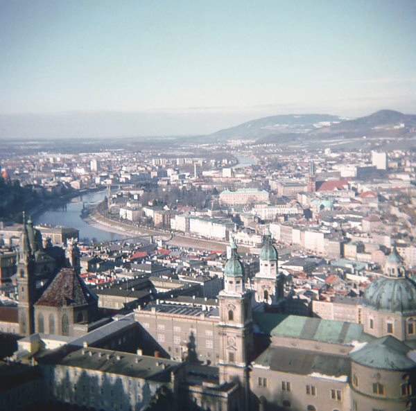 Salzburg from Castle, Winter 1969 (025)