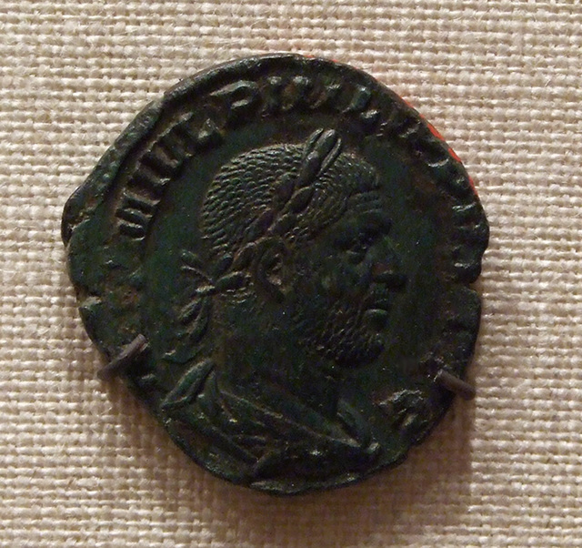 Bronze Sestertius of Philip I in the Metropolitan Museum of Art, November 2010