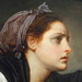 Detail of the Study Head of Woman by Greuze in the Metropolitan Museum of Art, March 2011