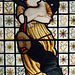 Detail of Spring Stained Glass Window in the Metropolitan Museum of Art, June 2009