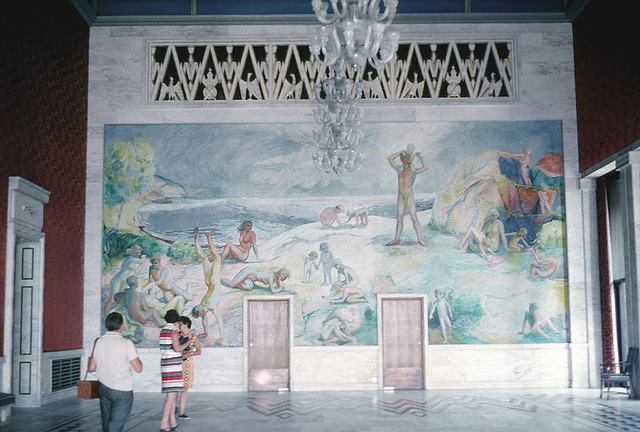 Oslo City Hall mural 007