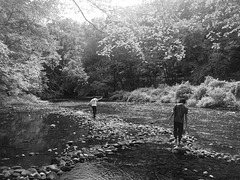 Below the ford