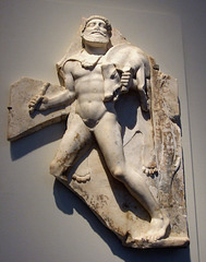 Marble Relief of Herakles in the Metropolitan Museum of Art, July 2007